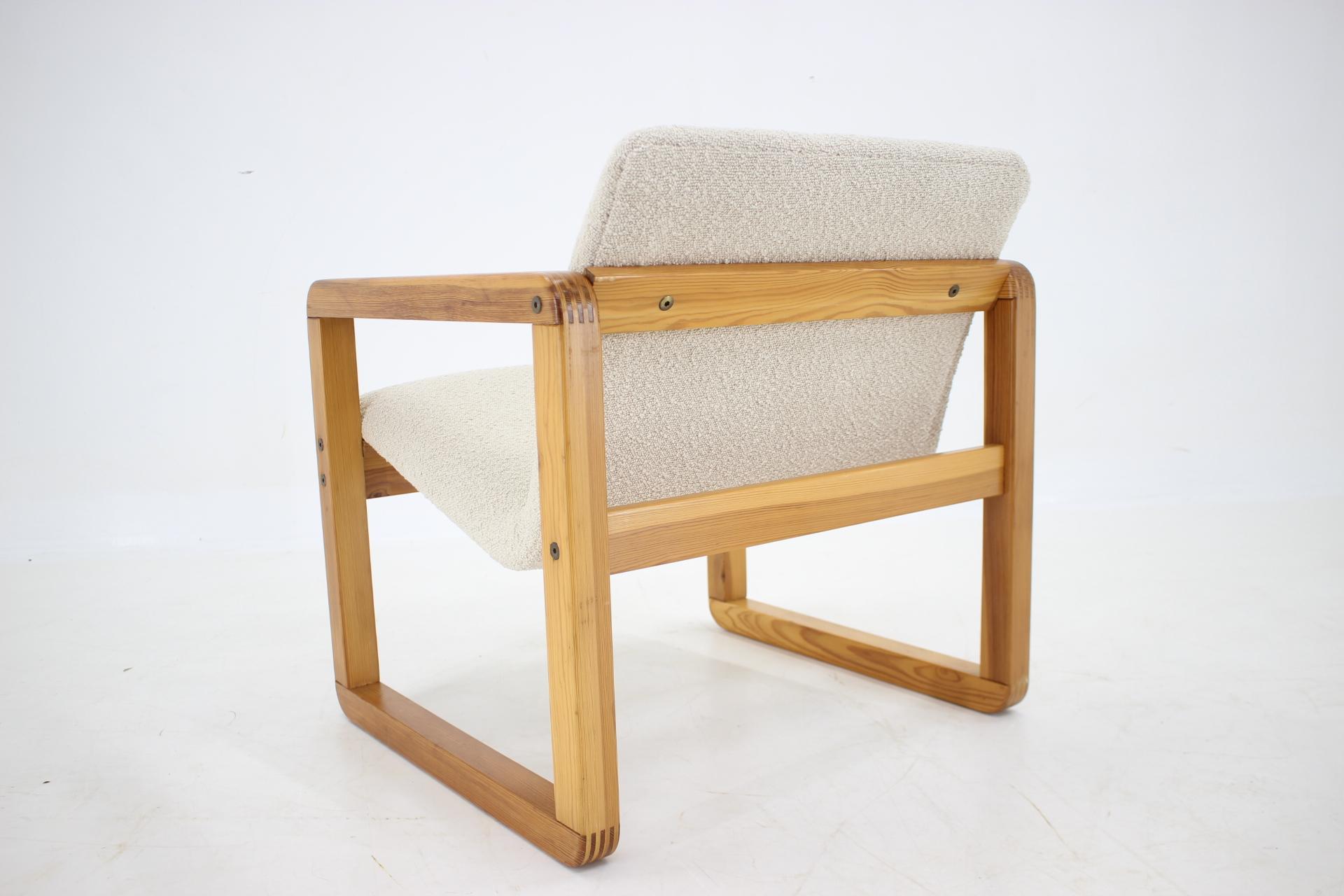 1970s Armchair in Boucle, Up to 4 Pieces Available 2