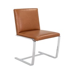 1970er Jahre Armloser Brünner Stuhl von Mies van der Rohe für Knoll / Brueton / Gratz