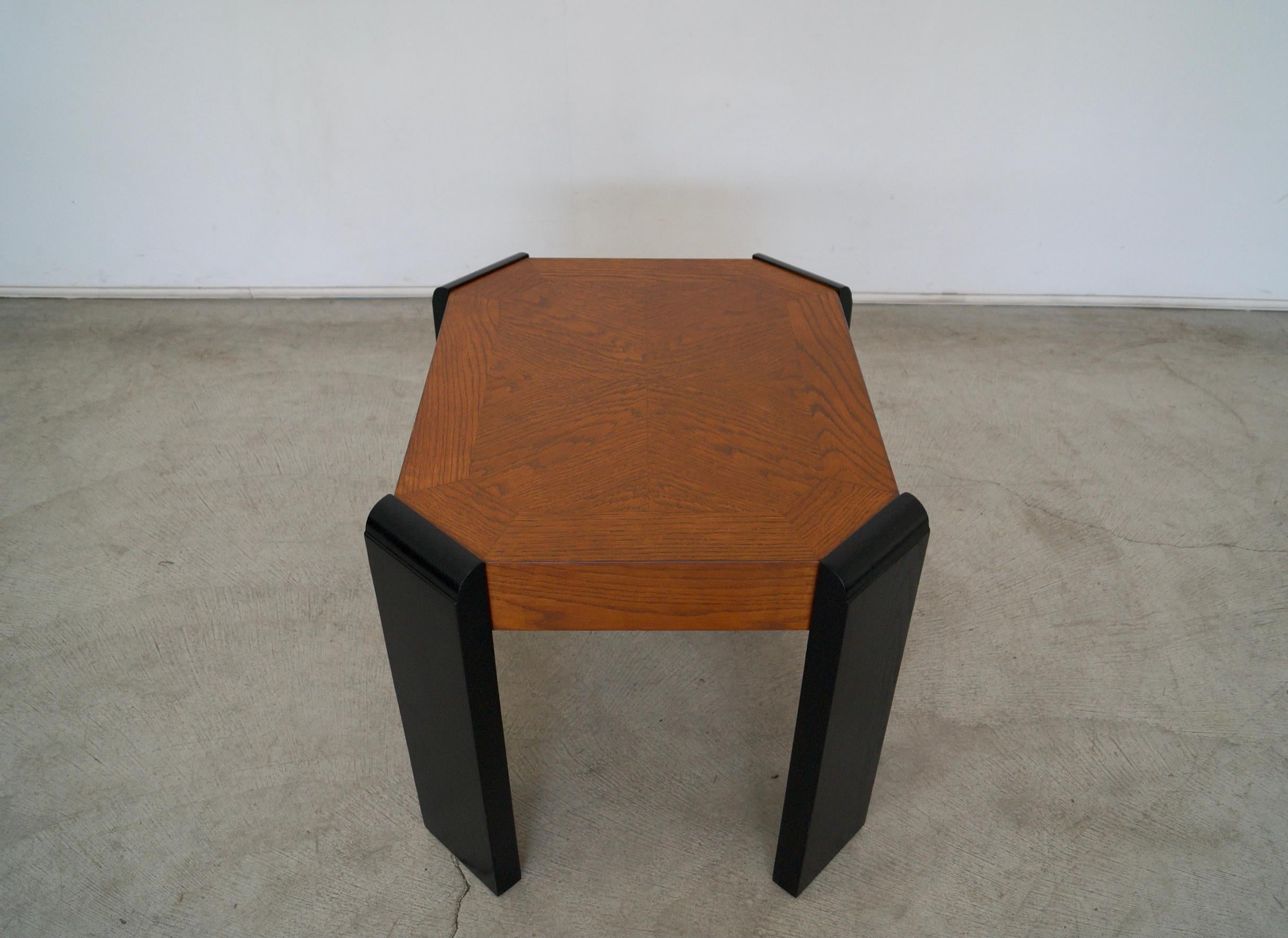 1970's, Art Deco Lane Furniture Side Table 4