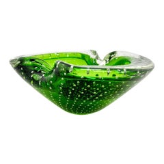 Posacenere in vetro artistico degli anni '70 di Hana Machovska per Mstisov Glassworks