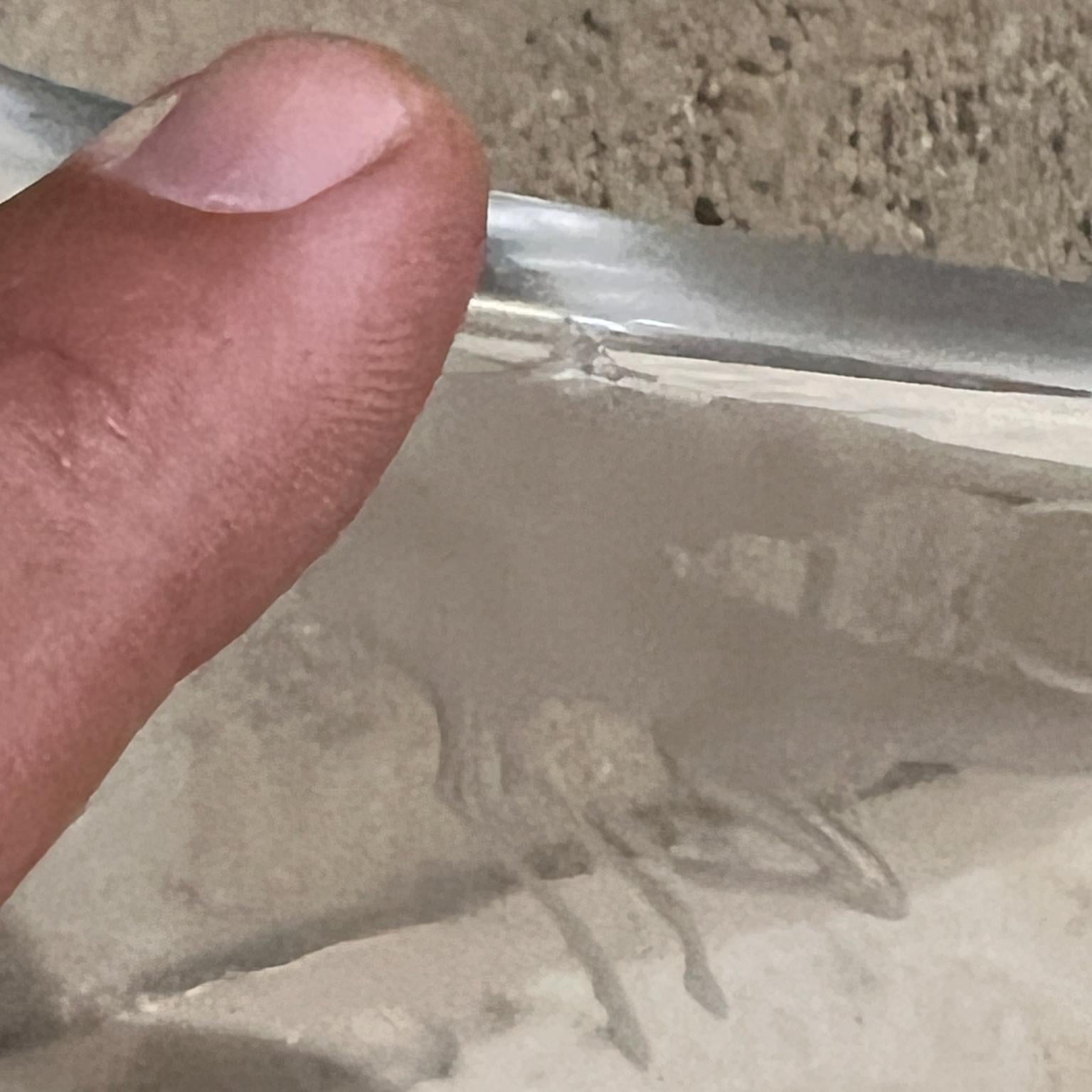 Vaso in vetro artistico di cristallo Strombergshyttan degli anni '70 con cervo inciso in vendita 5