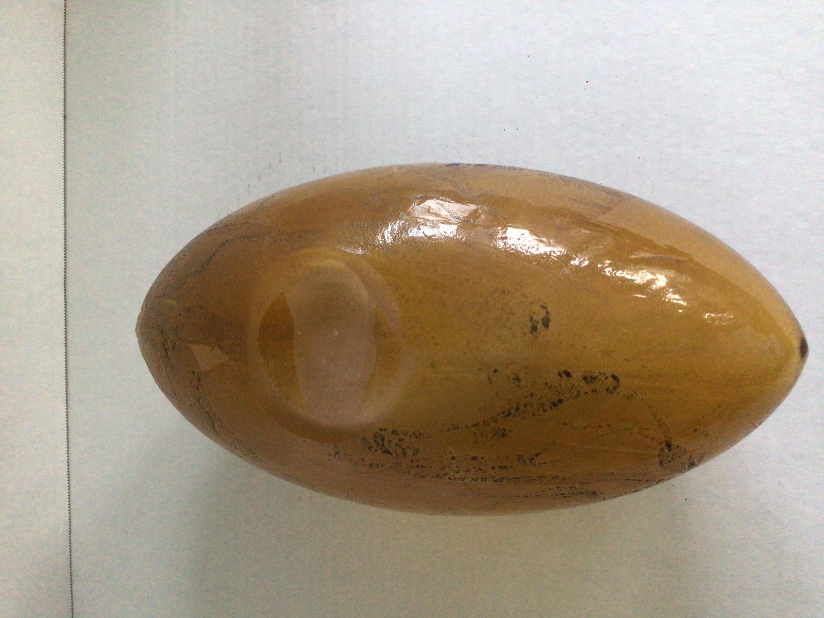 Vase en verre d'art des années 1970 en vente 3