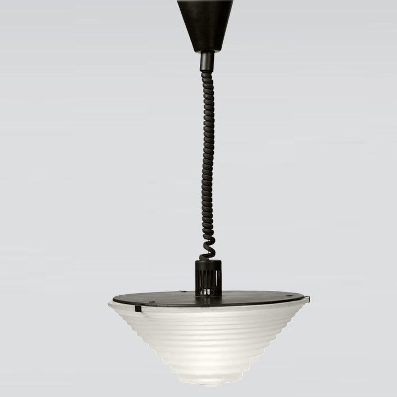 Mid-Century Modern 1970s Artemide “Egina 38” Pendant Lamp by Angelo Mangiarotti, Made in Italy For Sale
