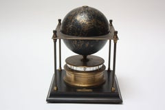 1970s Arthur Imhof Royal Geographic Society Commemorative Swiss World Clock