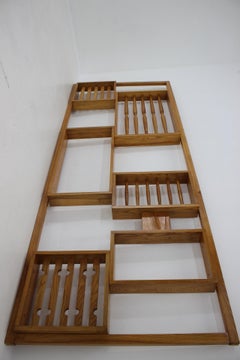 1970s Ash Room Divider, Czechoslovakia