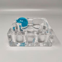 Asombroso cenicero o recogedor de los años 70 Por Daum Nancy. Fabricado en Francia