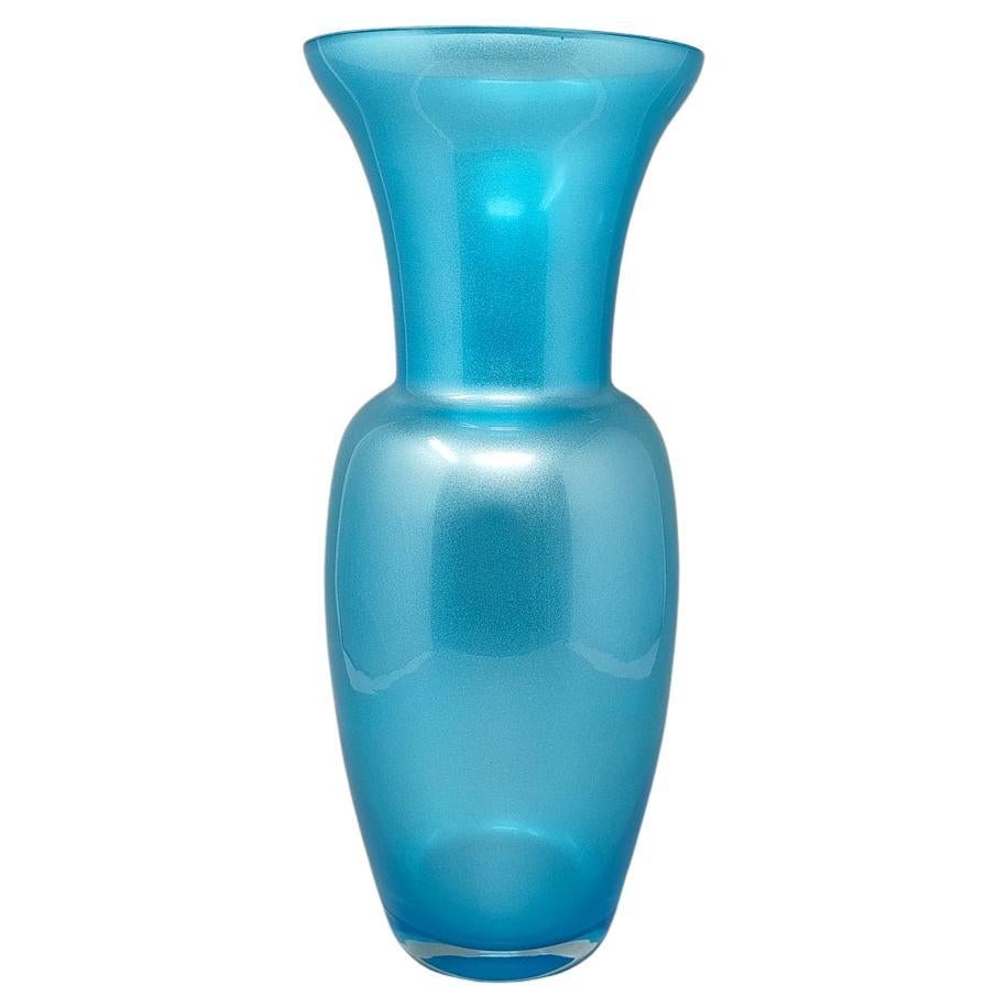 1970s Astonishing Blue Vase by Jean Close' for Michielotto. Made in Italy For Sale