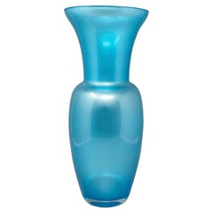 Jarrón azul asombroso de los años 70 de Jean Close' para Michielotto. Fabricado en Italia