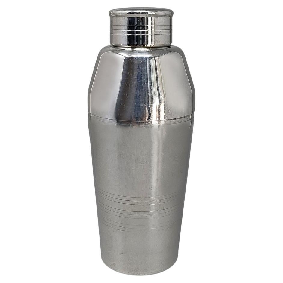 Cocktail Shaker sorprendente degli anni '70 di Guy Degrenne in acciaio inossidabile.