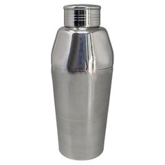 Cocktail Shaker sorprendente degli anni '70 di Guy Degrenne in acciaio inossidabile.