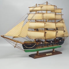 1970s Astonishing Fragata Siglo XVIII Model Ship. Handmade. Made in England