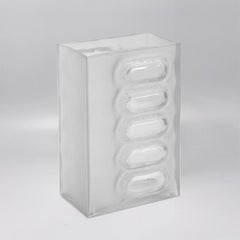 1970s Astonishing "Frost" Vase by Arnolfo di Cambio. Made In Italy