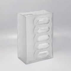1970s Astonishing "Frost" Vase by Arnolfo di Cambio. Made In Italy