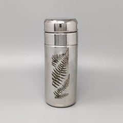 1970er Jahre Erstaunliche italienische Sambonet Cocktail Shaker Graffiti Collection'S