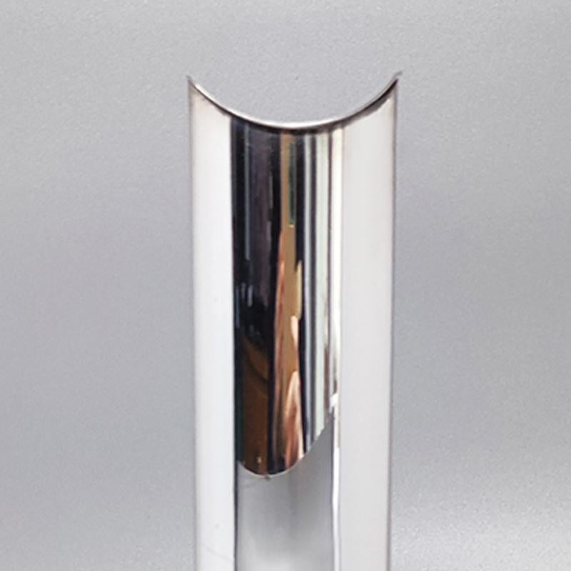 Silver Plate 1970s Astonishing Lino Sabattini Giselle Vase, Made in Italy For Sale