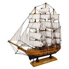 1970s Astonishing MayFlower Model Ship. Handmade. Made in England