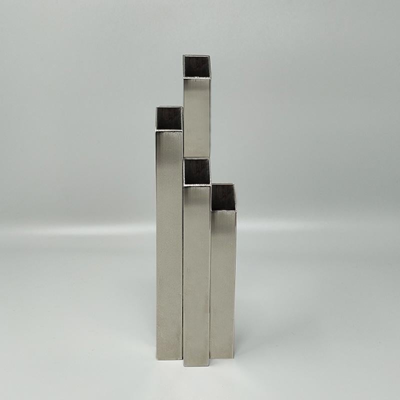 Italiano Vaso A Space AGE degli anni '70 del designer M. Made In italy in vendita