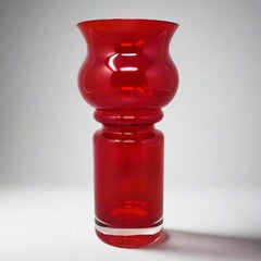 1970s Astonishing Tamara Aladin Vase Tulppaani (#1513) for Riihimaki/Riihimaen L