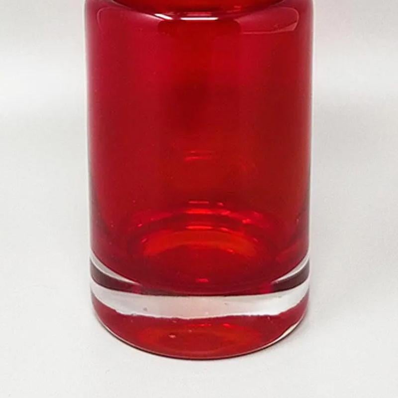Late 20th Century 1970s Astonishing Tamara Aladin Vase Tulppaani (#1513) for Riihimaki/Riihimaen L For Sale