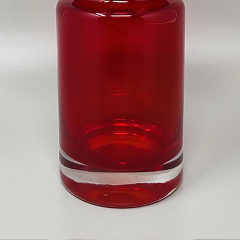 Art Glass 1970s Astonishing Tamara Aladin Vase Tulppaani (#1513) for Riihimaki/Riihimaen L For Sale