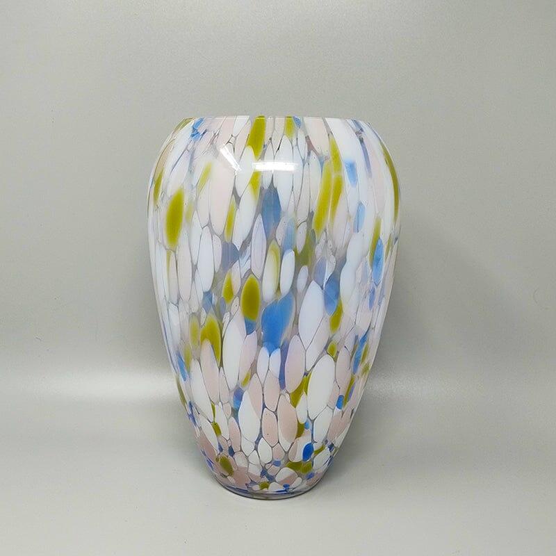 Italian 1970s Astonishing Vase in Murano Glass by Artelinea. Made in Italy For Sale