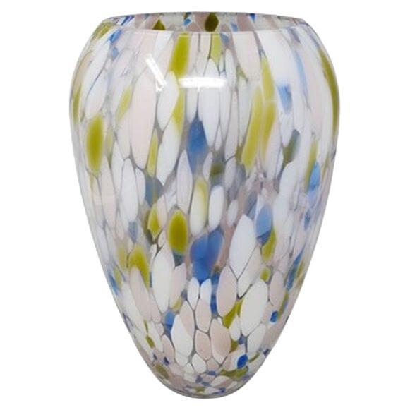 1970er Jahre Erstaunliche Vase aus Murano-Glas von Artelinea. Hergestellt in Italien im Angebot