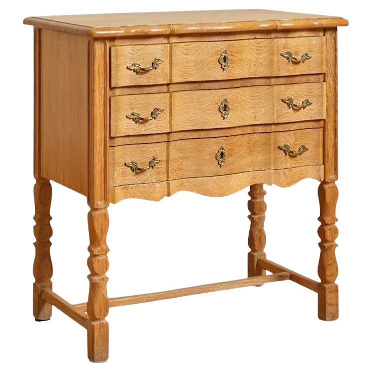 1970s Attr. Henning Kjaernulf Oak Side Chest
