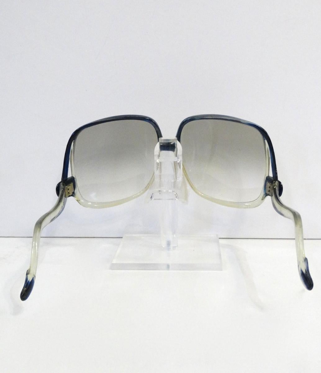 Women's or Men's Balenciaga 1970s Oversized Sunglasses