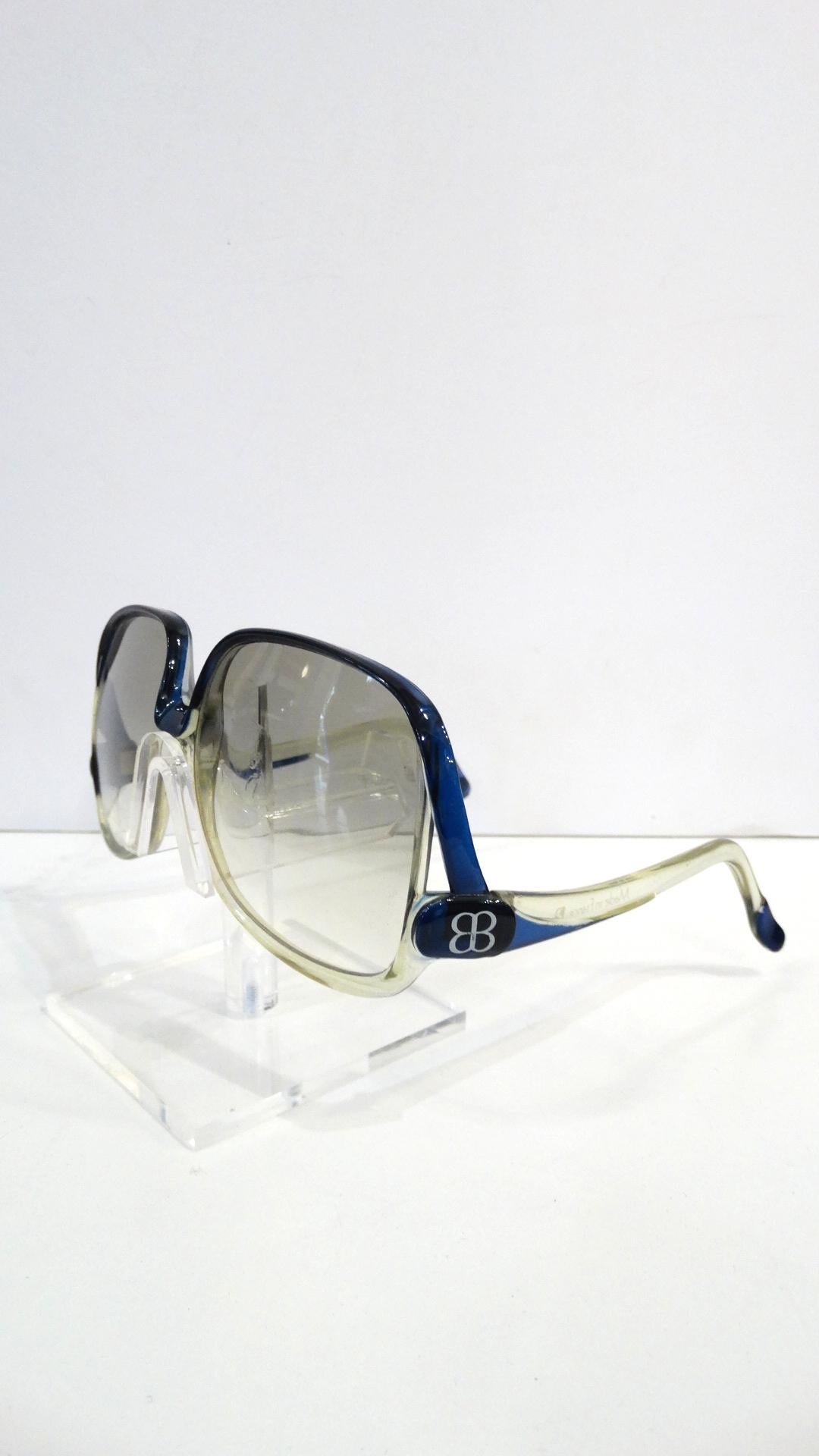 Balenciaga 1970s Oversized Sunglasses 4