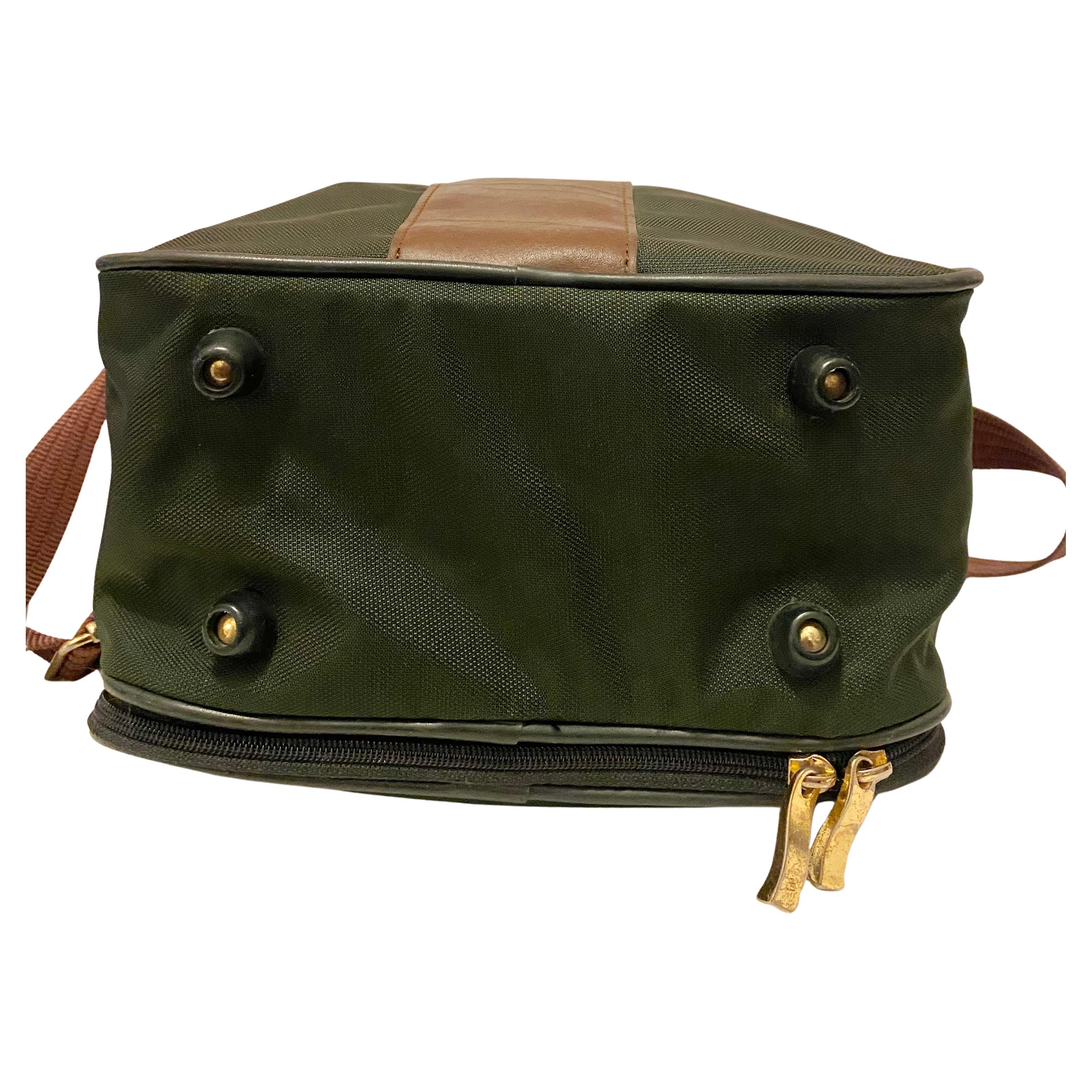 Women's or Men's 1970s Pierre Balmain Cabin Travel Shoulder Bag For Sale