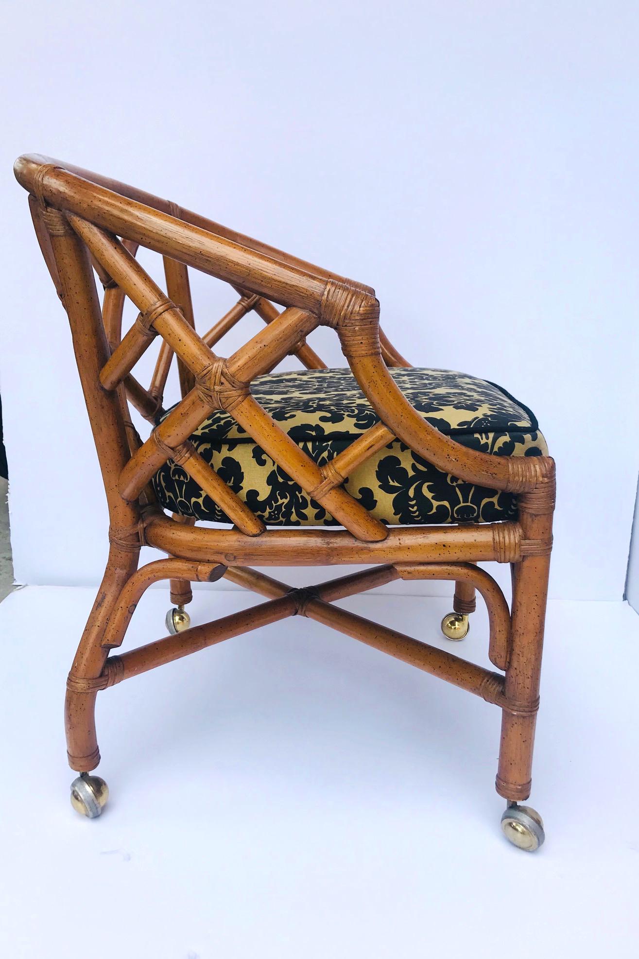 bamboo desk chair