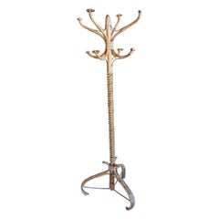 1970s Bamboo Hat and Coat Rack
