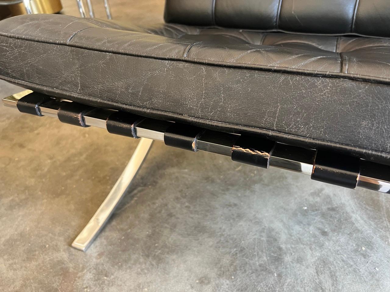 Late 20th Century 1970's Barcelona Chairs by Knoll