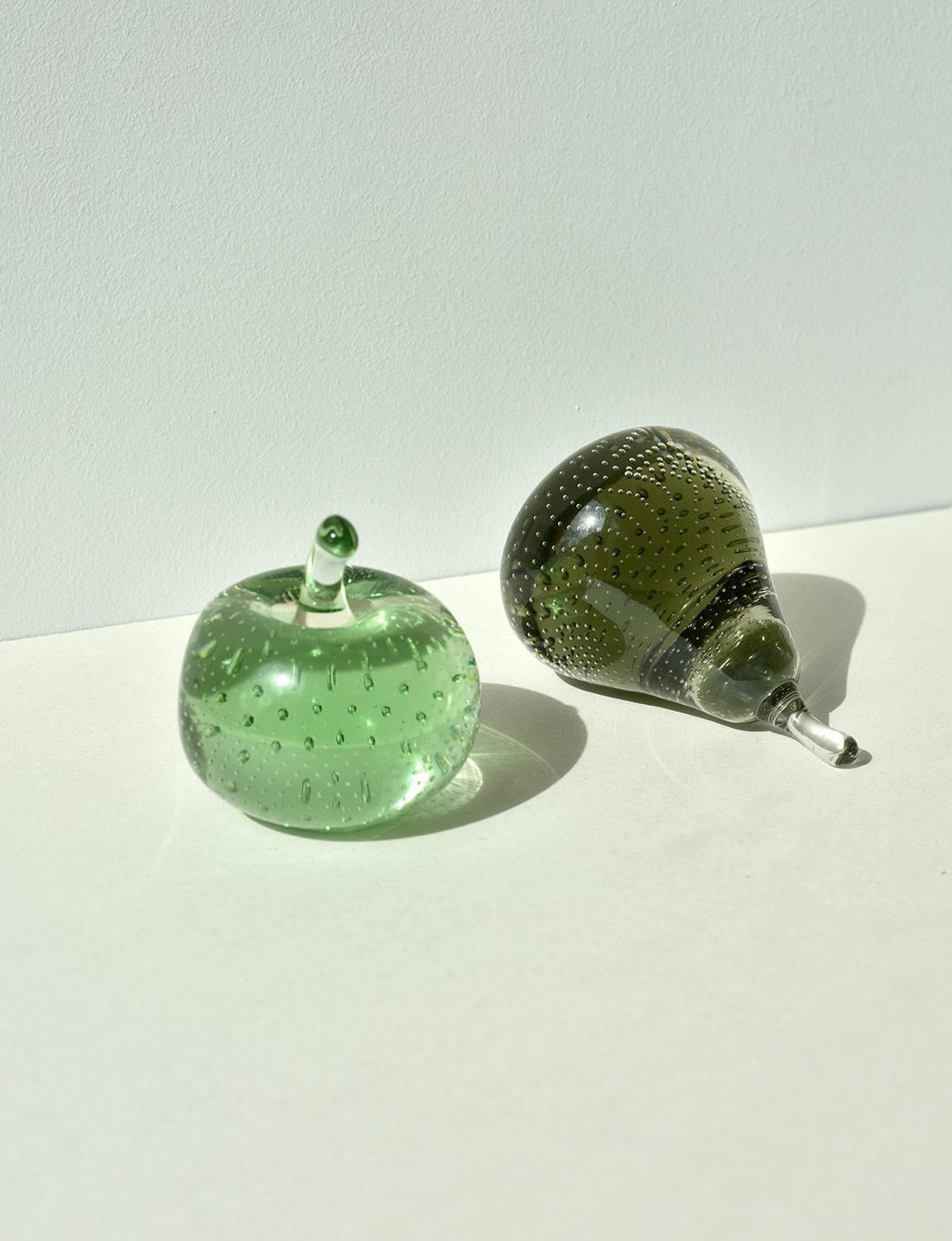 1970er Barovier Murano Glas Apfel & Birne (Ende des 20. Jahrhunderts)