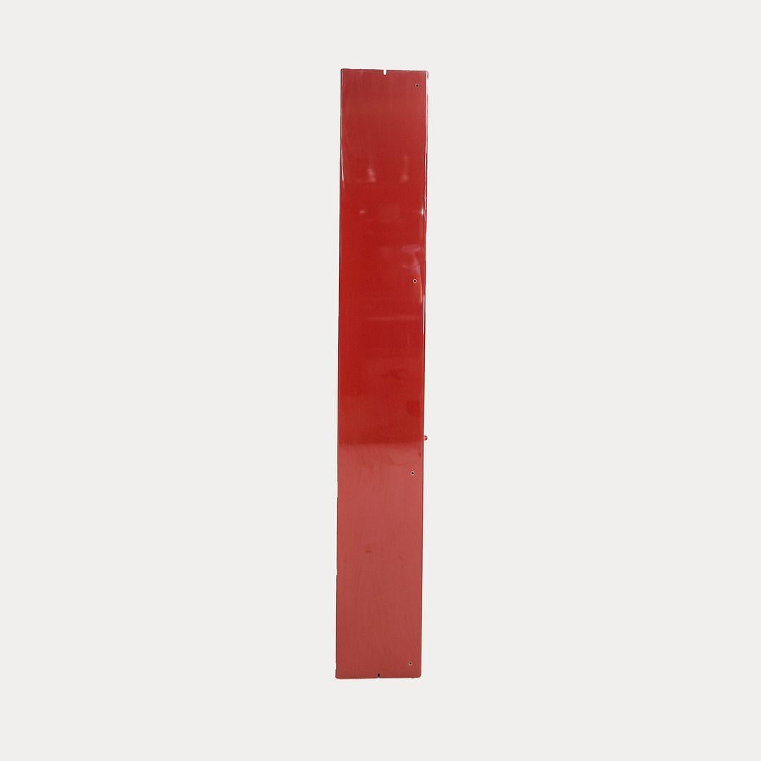 1970s B&B Italia Olinto Lacquered Cabinet w/ Glass Shelving by Kazuhide Takahama For Sale 4