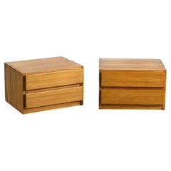 1970s Bedside Cabinets by Maison Regain, France, Set of 2