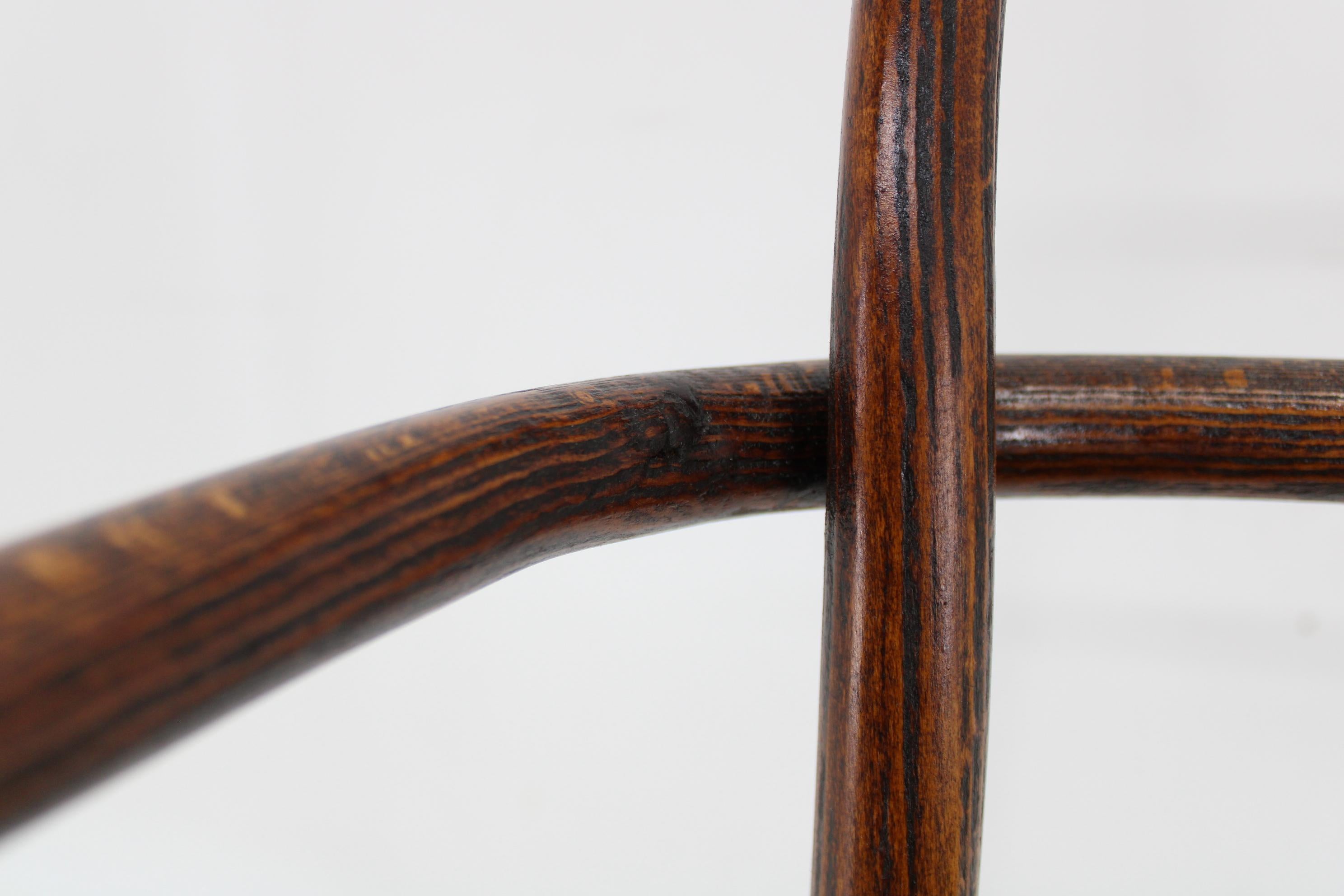 1970s Beech Bentwood Chair by Ton, Czechoslovakia  For Sale 4