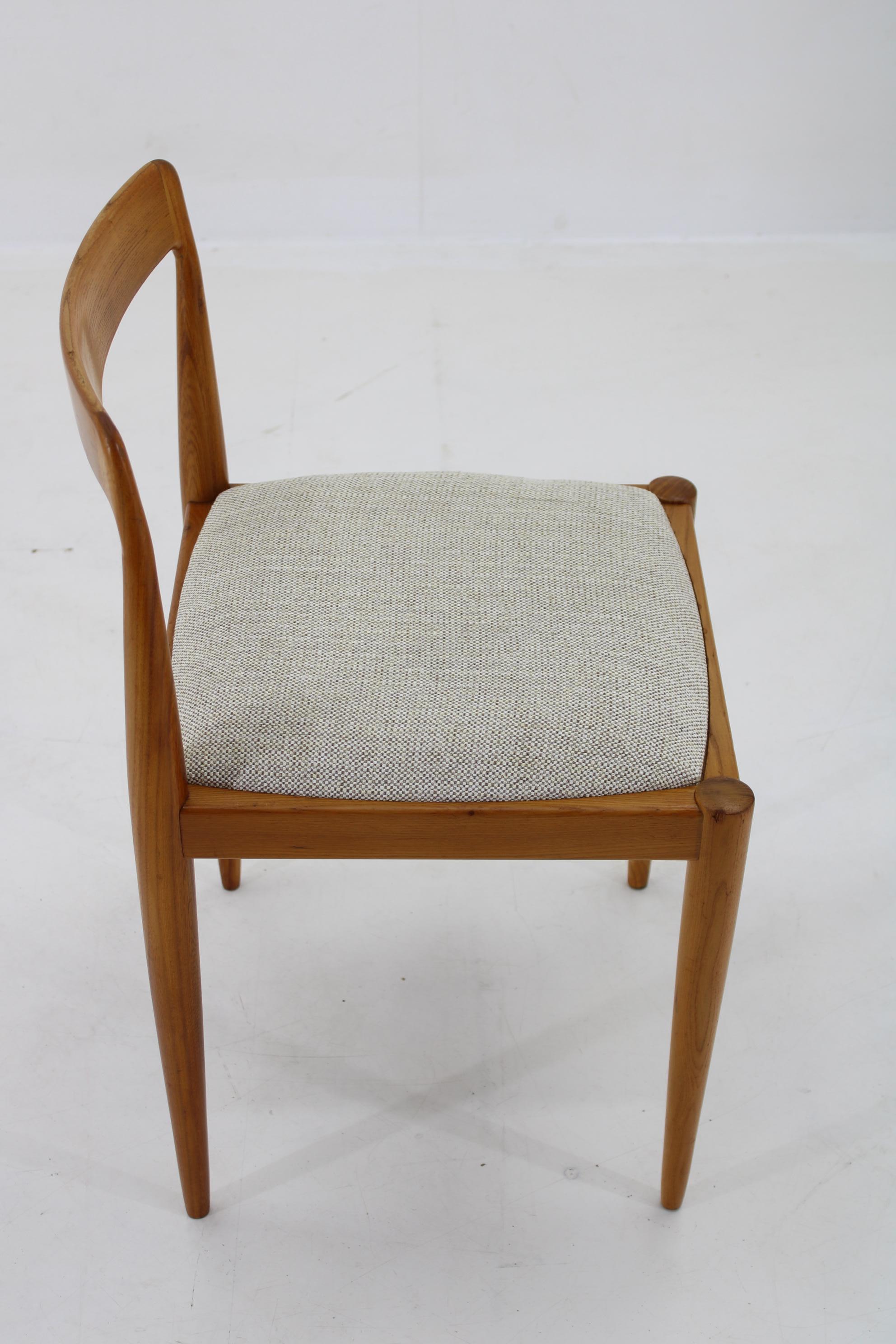Chaise en hêtre de Drevotvar Jablonne, Tchécoslovaquie, années 1970 Bon état - En vente à Praha, CZ