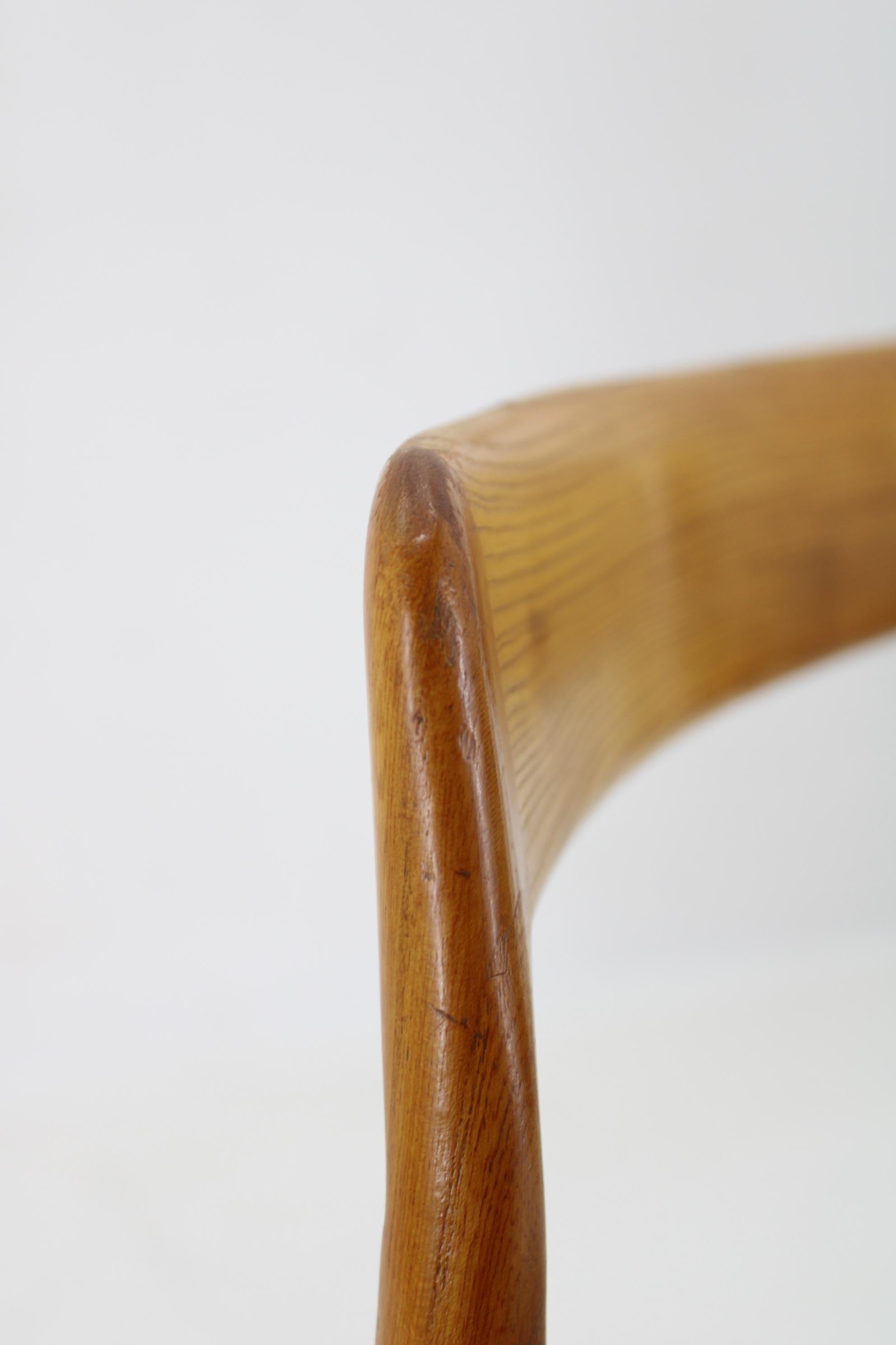 Chaise en hêtre de Drevotvar Jablonne, Tchécoslovaquie, années 1970 en vente 2