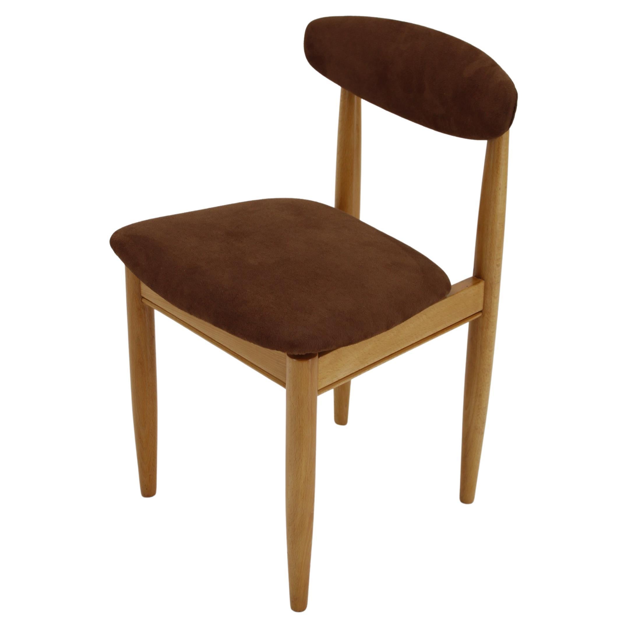 1970s Beech Chair , Czechoslovakia