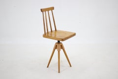 1970s  Silla de haya de altura regulable, Checoslovaquia