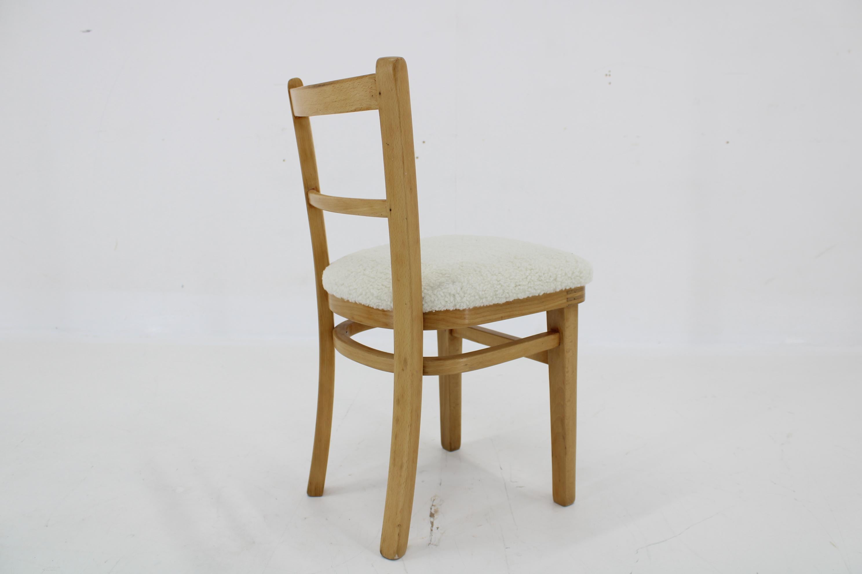 1970s Beech Children Chair, Restored For Sale 2
