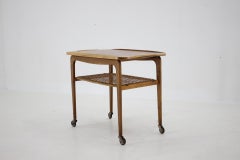 1970s Beech Serving Cart by Drevotvar, Czechoslovakia