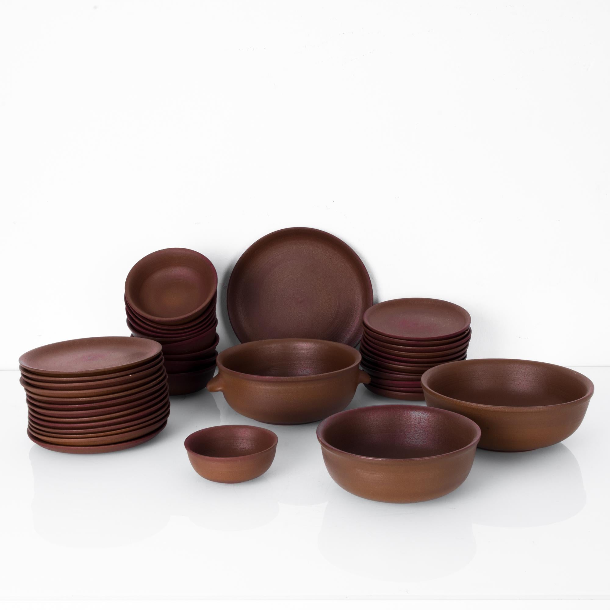 brown dishes from the 70s