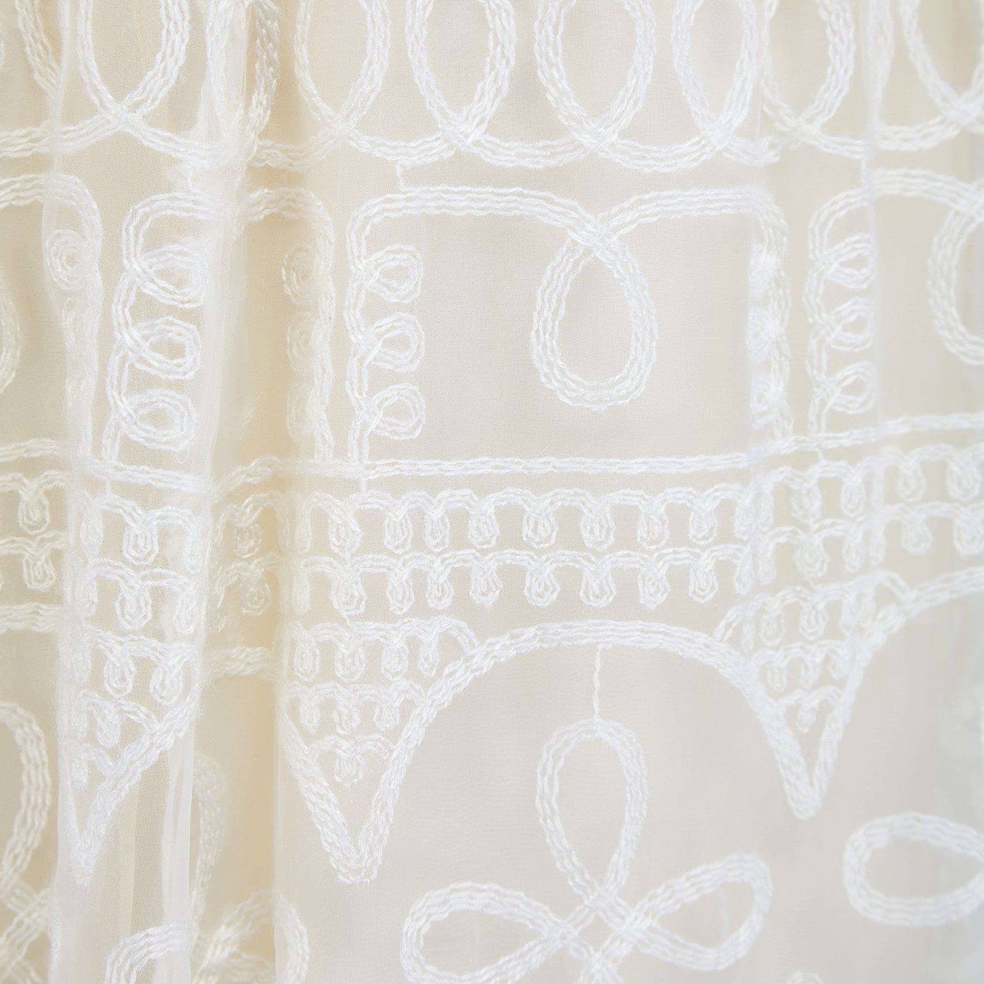 Vestido bordado de lentejuelas de seda blanca Bellville Sassoon de los años 70 en Excelente estado para la venta en London, GB