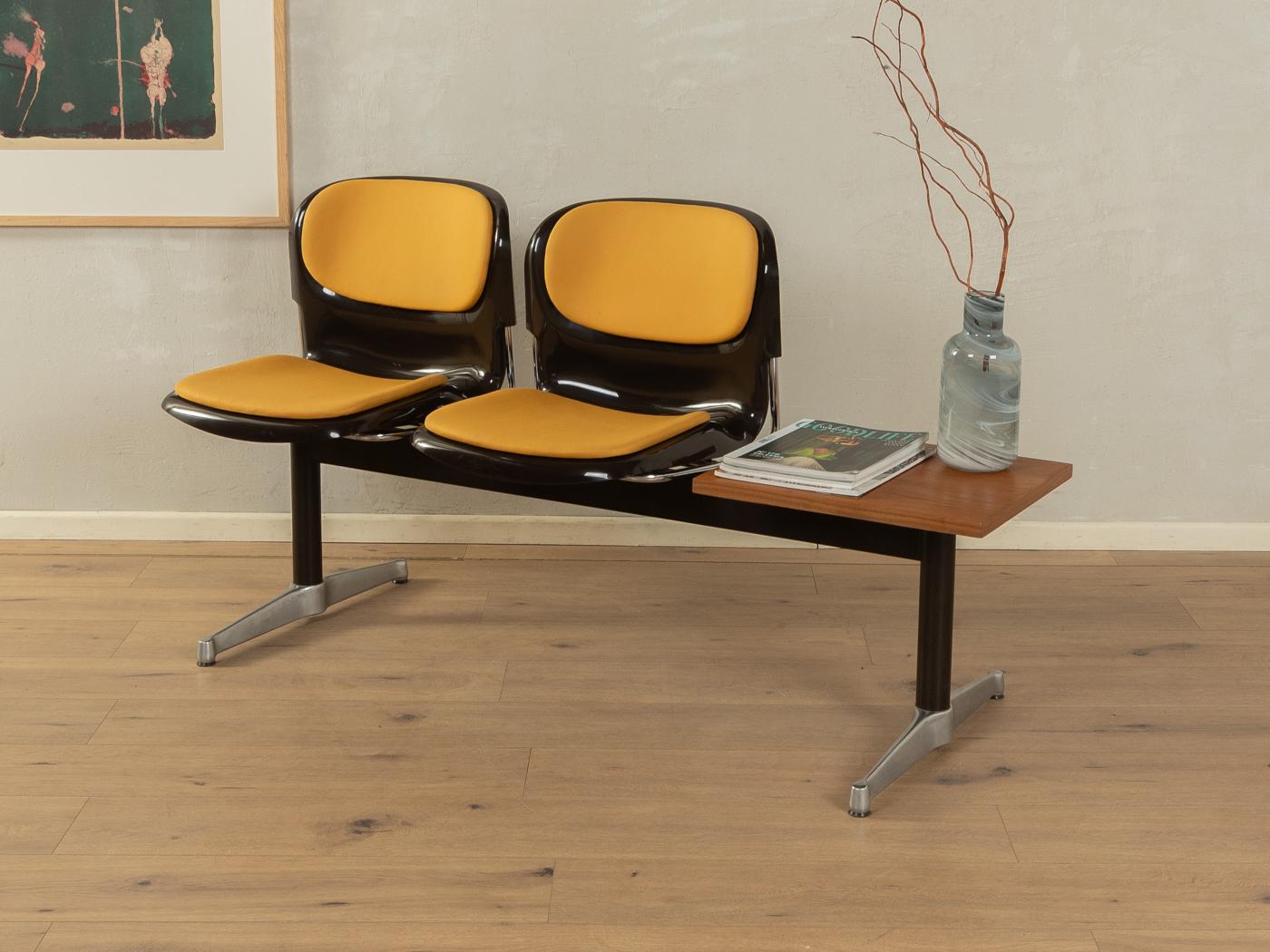 German 1970s bench, Drabert