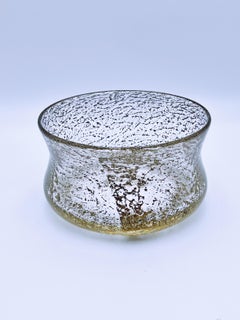 1970s Benny Motzfeldt (1909-1996) for PLUS Norway, Scandinavian Art Glass Bowl