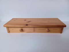 1970er Bent Silberg Never Used Schwebende Kiefer Nachttische - Entry Tables