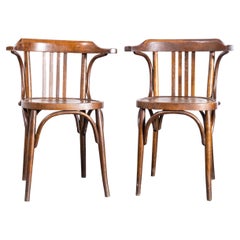 1970s Bentwood Dining Armchair, Pair