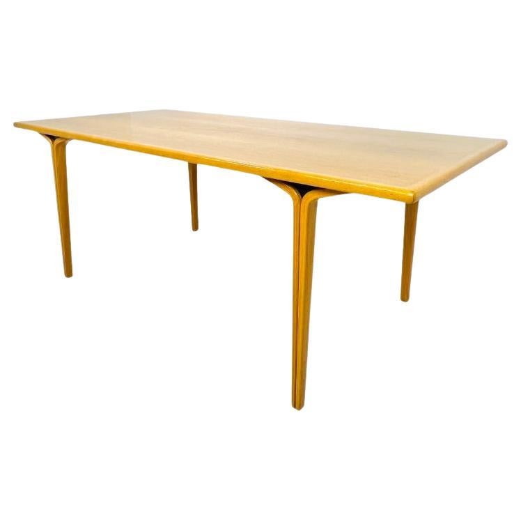 1970er Bugholz-Esstisch von Bill Stephens für Knoll im Angebot